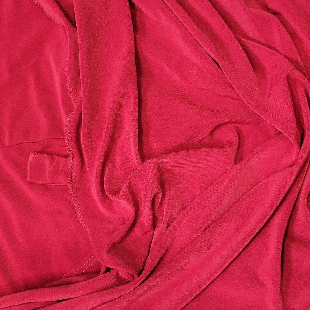 EUC Stunning Lauren Ralph Lauren women's red pleated evening party dress, 16 - Picture 8 of 11
